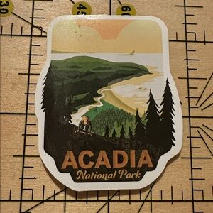 💜13/$13 +Bundle Sticker Sale | Travel Acadia National Park Waterproof Sticker